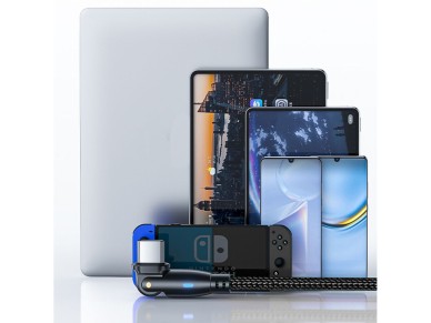 3mk Hyper Cable 3mk Hyper Cable N-SERIES USB-C / USB-C 2m 20V/3A 60W / black 3mk Hyper Cable 3mk Hyper Cable N-SERIES USB-C / USB-C 2m 20V/3A 60W / black