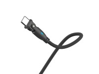 Cable 3mk Hyper Cable N-SERIES USB-C / USB-C 2m 20V/3A 60W / negro Cable 3mk Hyper Cable N-SERIES USB-C / USB-C 2m 20V/3A 60W / negro