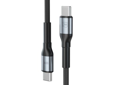 3mk Hyper Cable N-SERIES USB-C / USB-C 2m 20V/5A 100W / black