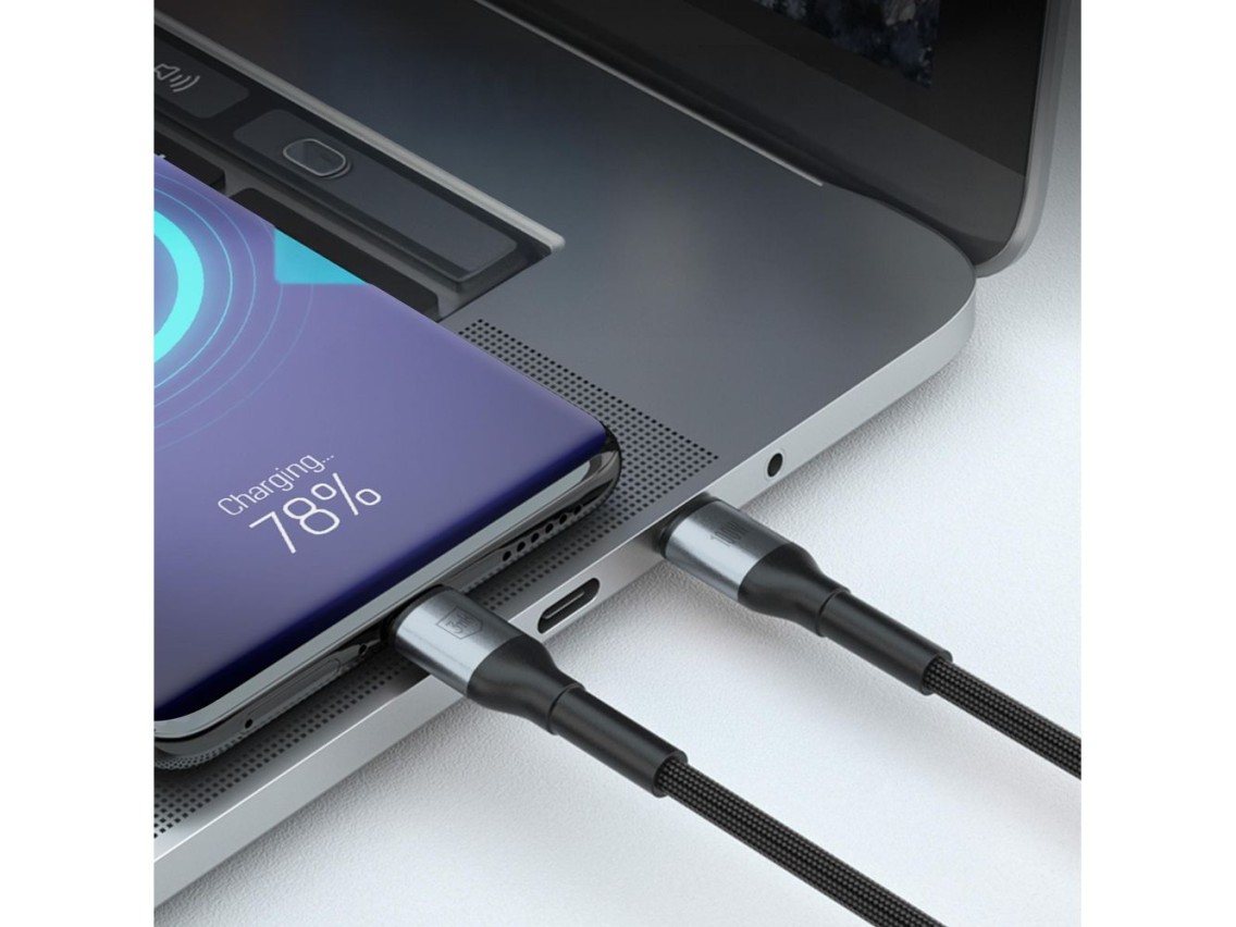 3mk Hyper Cable N-SERIES USB-C / USB-C 2m 20V/5A 100W / black