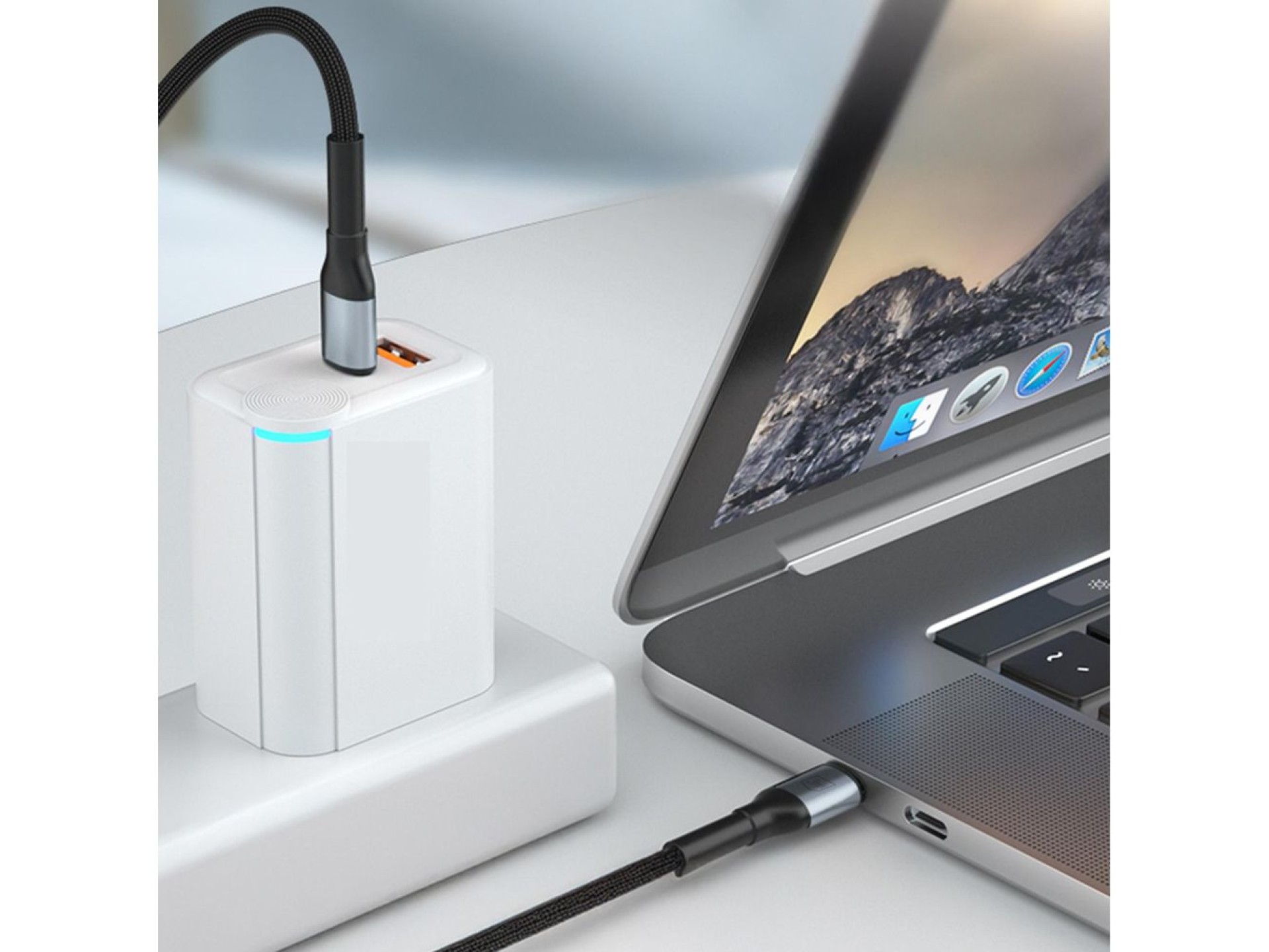 3mk Hyper Cable N-SERIES USB-C / USB-C 2m 20V/5A 100W / black