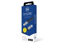 3mk Hyper Cable N-SERIES USB-C / USB-C 2m 20V/5A 100W / black 3mk Hyper Cable N-SERIES USB-C / USB-C 2m 20V/5A 100W / black