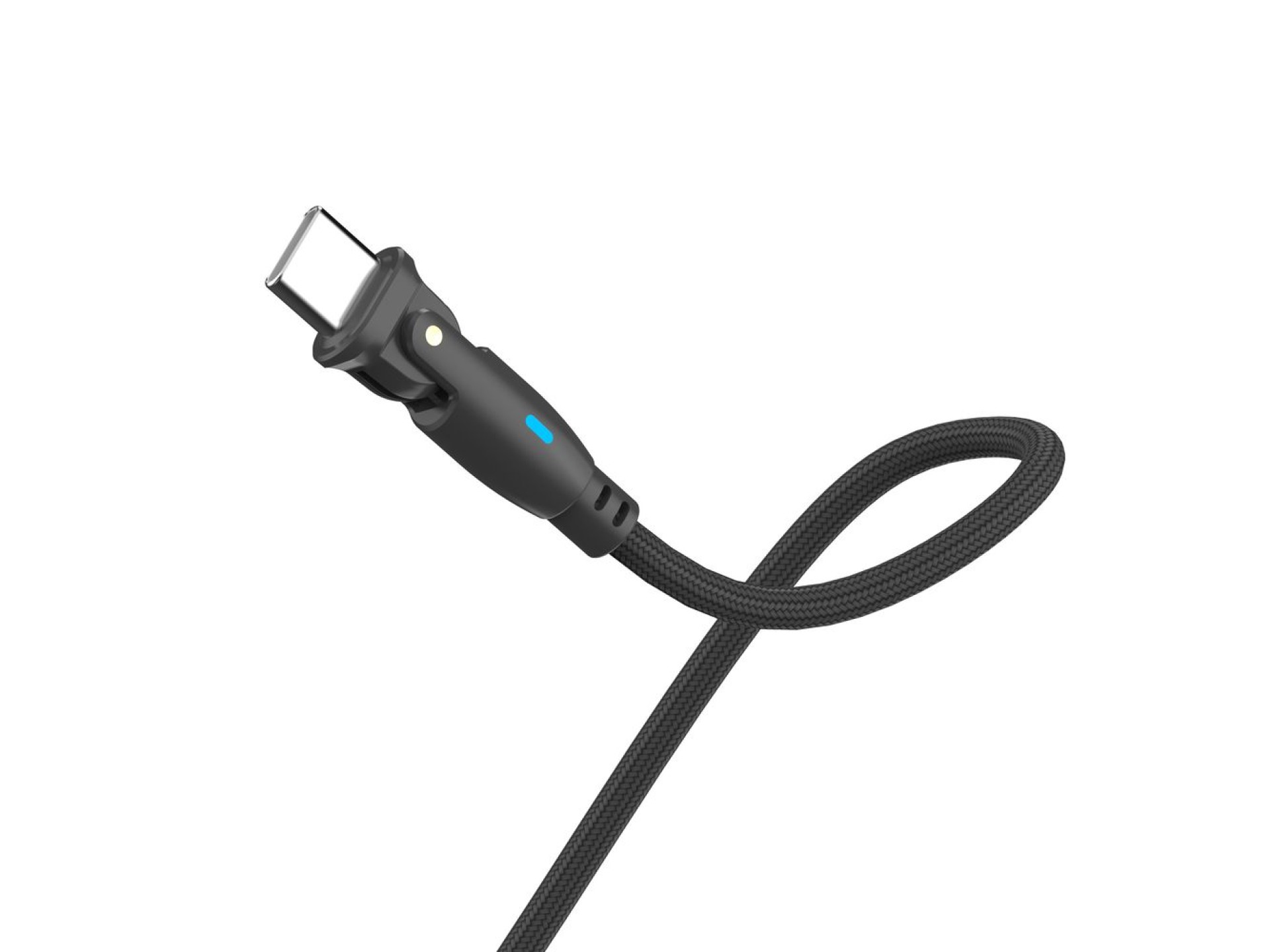 Cable 3mk Hyper Cable N-SERIES USB-C / USB-C 2m 20V/3A 60W / negro