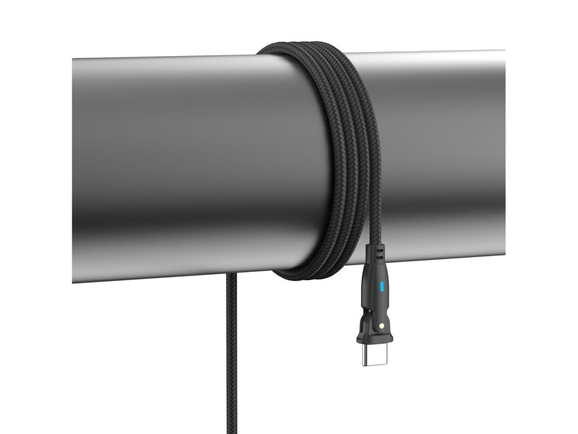 Cable 3mk Hyper Cable N-SERIES USB-C / USB-C 2m 20V/3A 60W / negro