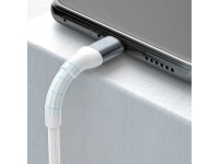 Cable 3mk Hyper Cable N-SERIES USB-C / USB-C 1m 20V/3A 60W / blanco Cable 3mk Hyper Cable N-SERIES USB-C / USB-C 1m 20V/3A 60W / blanco