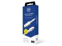 3mk Hyper Cable N-SERIES USB-A / USB-C 1m 9V/2A 18W / white