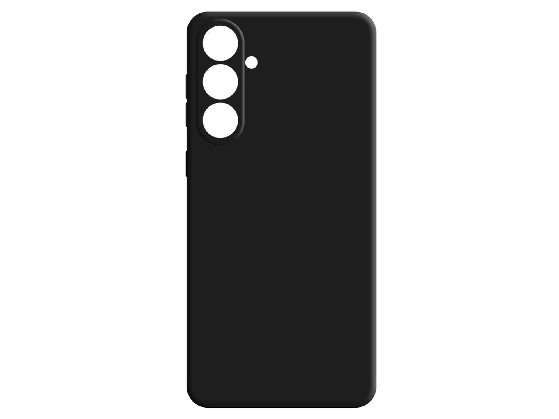 Funda 3mk Matt Case Pro para Samsung Galaxy S25 FE - negro mate