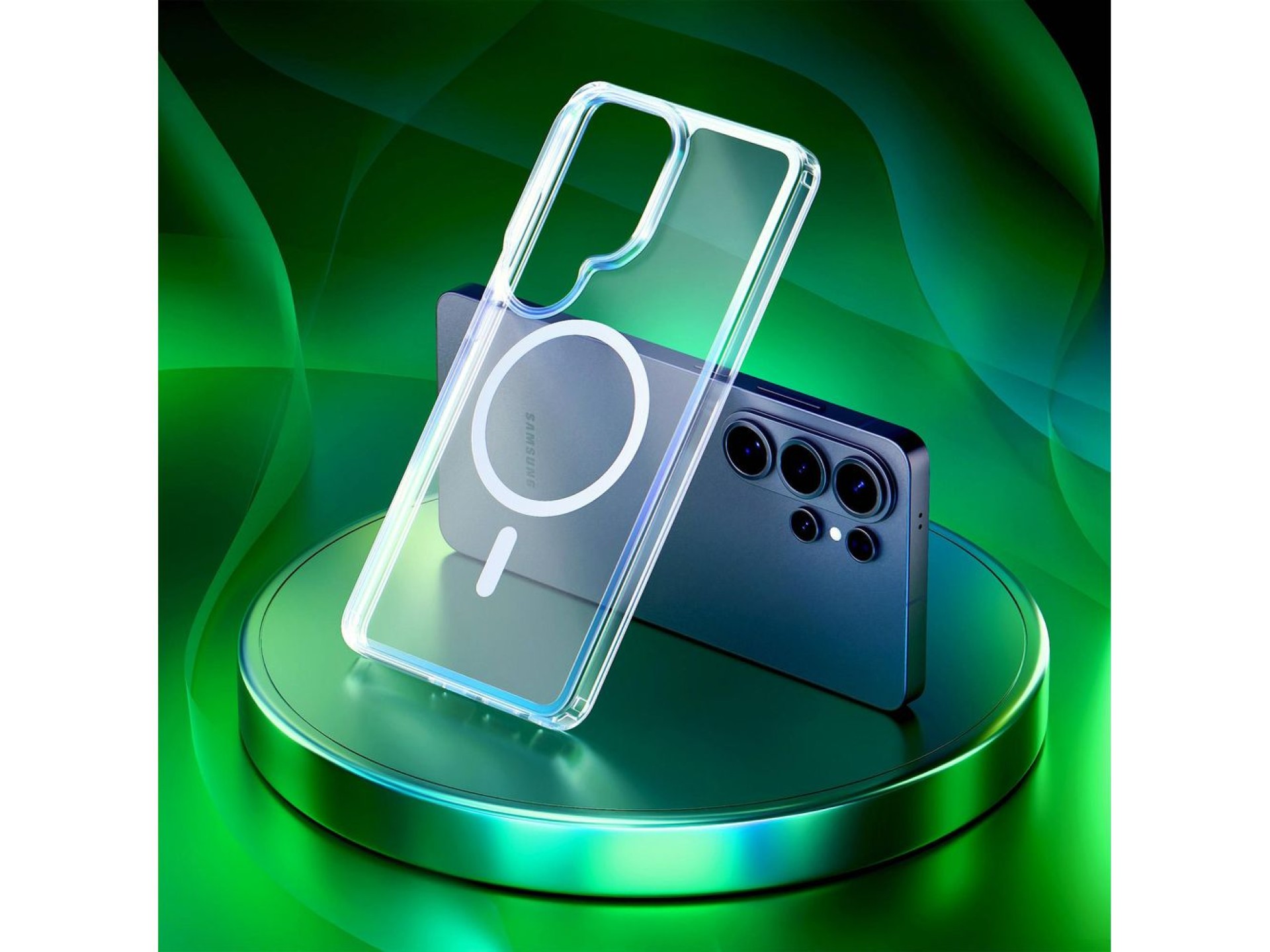 Funda 3mk Armor MagCase para Samsung Galaxy S26 Ultra - Transparente