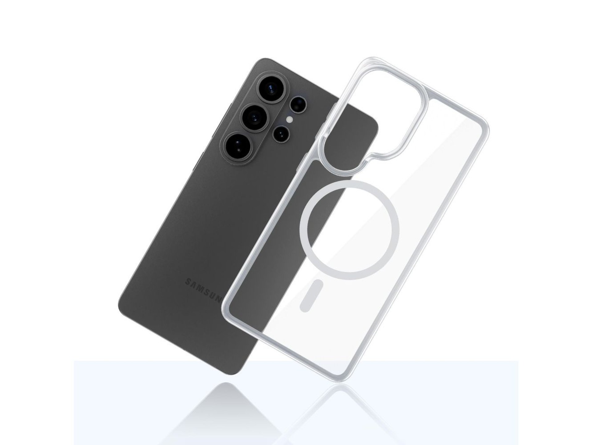 Funda 3mk Armor MagCase para Samsung Galaxy S26 Ultra - Transparente