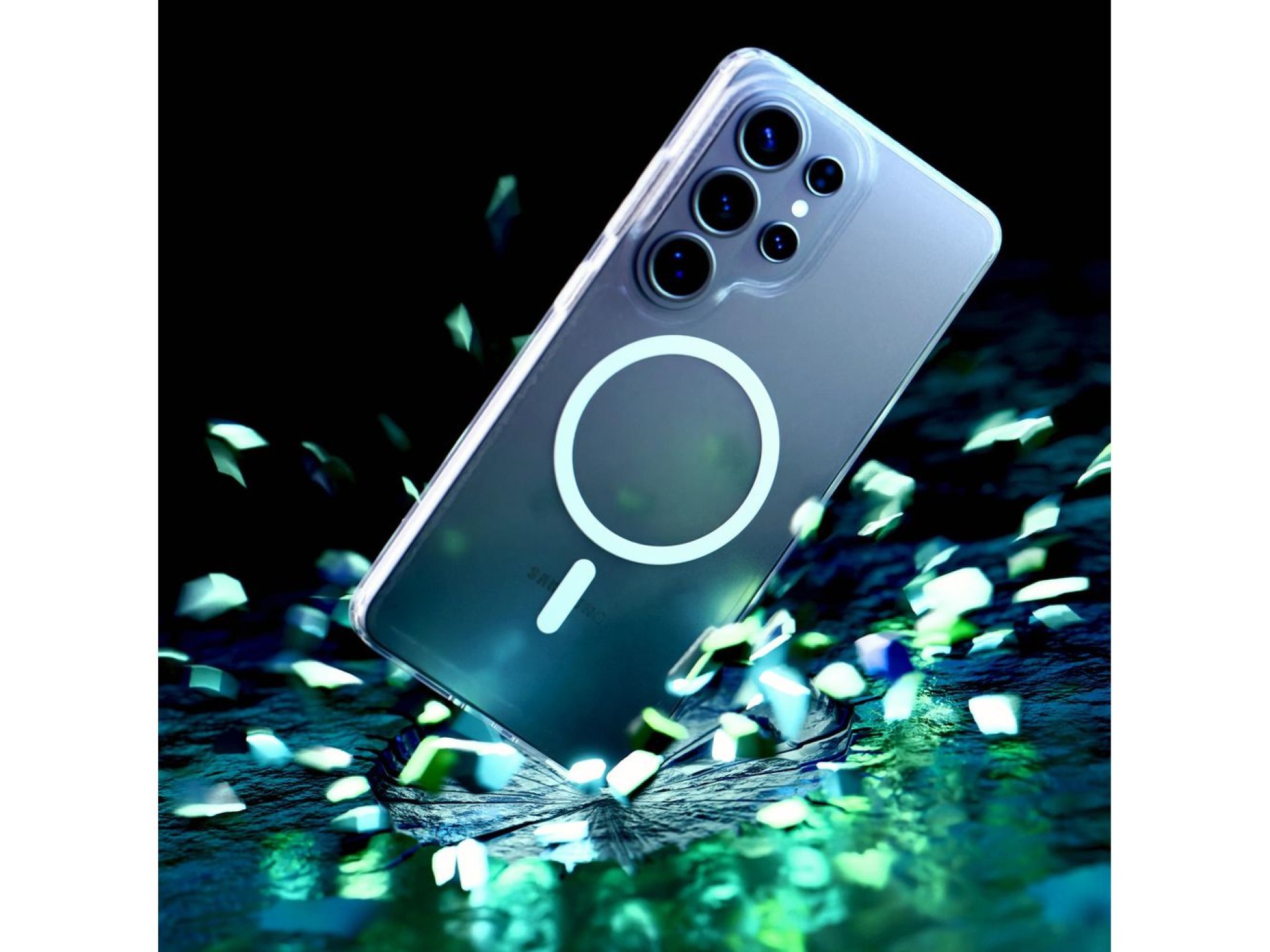 Funda 3mk Armor MagCase para Samsung Galaxy S26 Ultra - Transparente