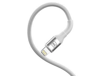 3mk Hyper Cable N-SERIES USB-C / Lightning 1m 9V/2A 20W / white