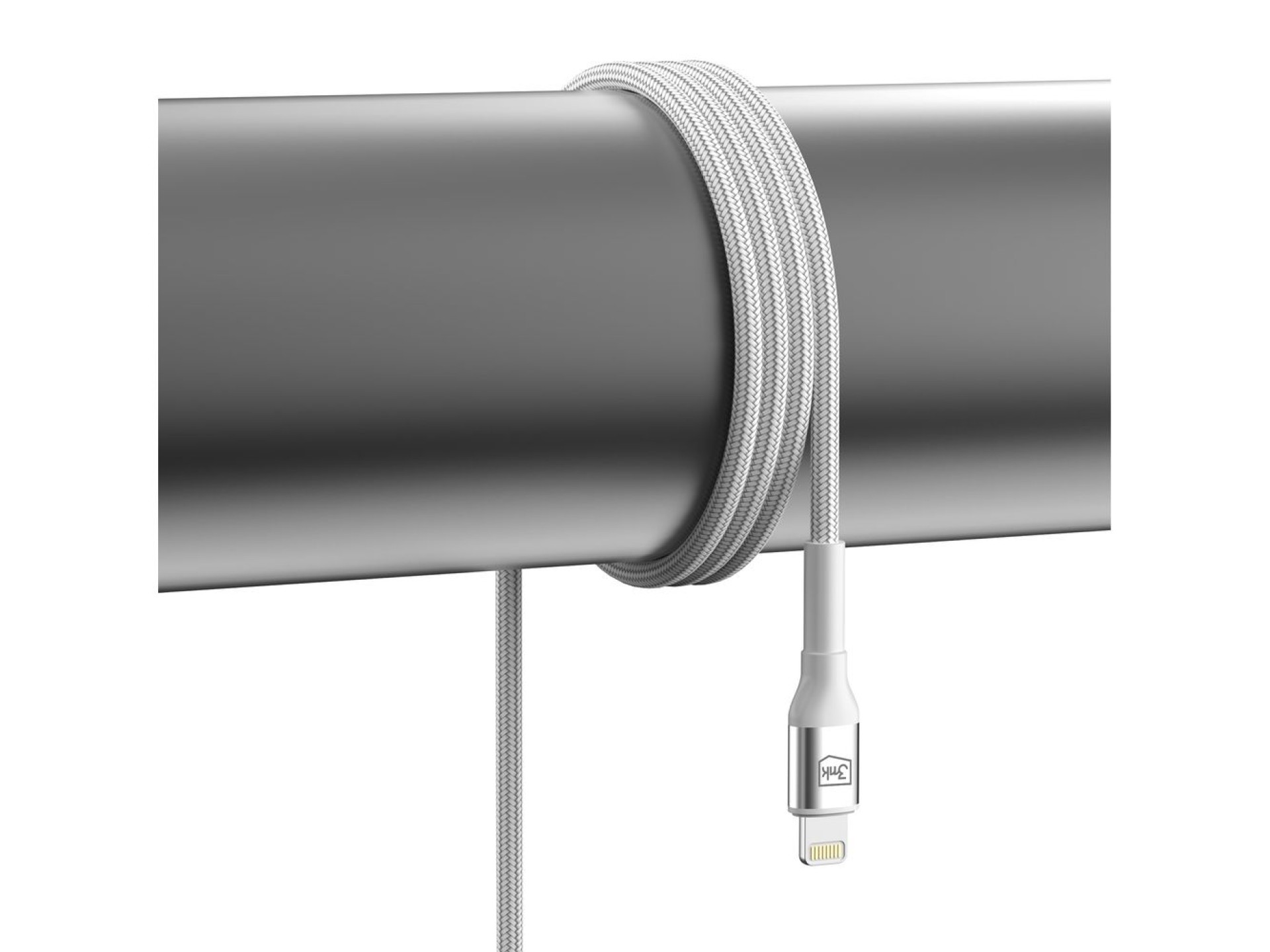 3mk Hyper Cable N-SERIES USB-C / Lightning 1m 9V/2A 20W / white