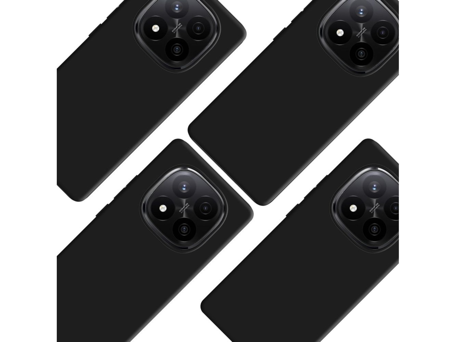 Funda 3mk Matt Case Pro para Xiaomi Redmi Note 15 Pro+ 5G - negro mate