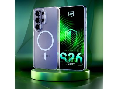 Funda transparente 3mk MagCase para Samsung Galaxy S26 Ultra - transparente Funda transparente 3mk MagCase para Samsung Galaxy S26 Ultra - transparente