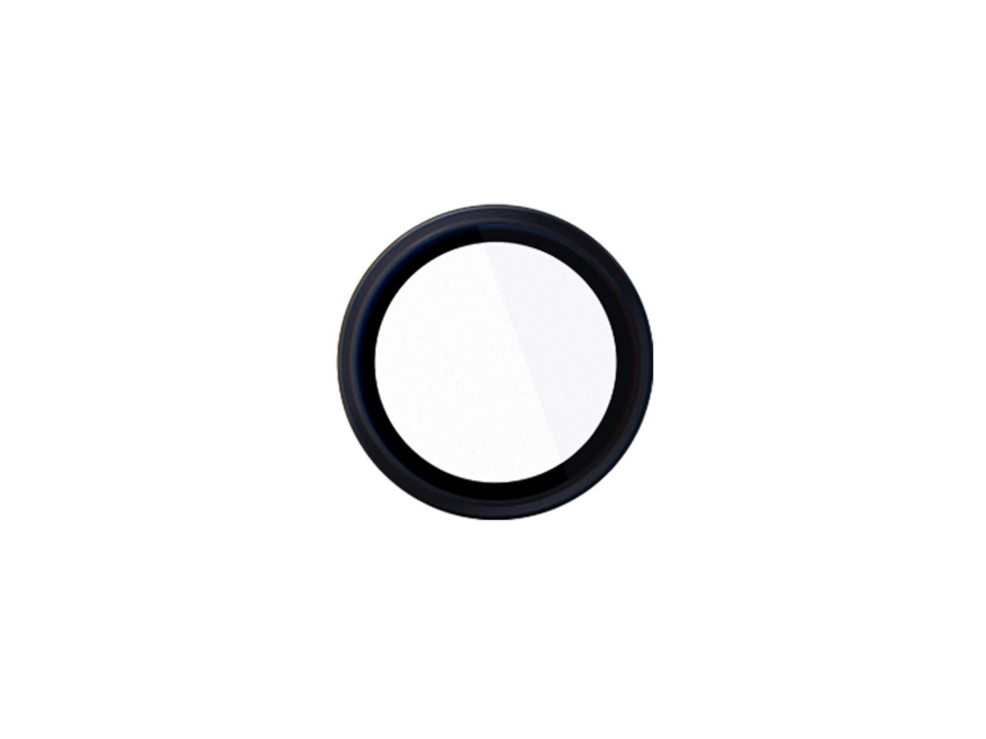 Protector de lente 3mk Lens Protection Pro Black Hybrid Glass para la lente de la cámara del Samsung