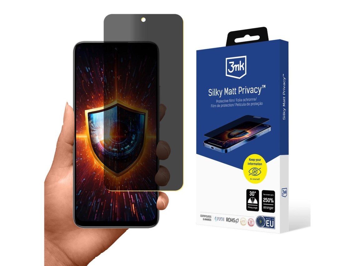 Película de privacidade 3mk Silky Matt para Honor X7D
