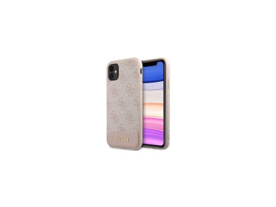 Guess 4G Stripe Collection Case for iPhone 11 / Xr 6.1" - Pink Guess 4G Stripe Collection Case for iPhone 11 / Xr 6.1" - Pink