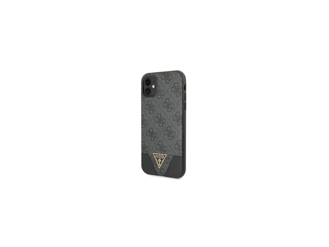 Guess 4G Triangle Collection case for iPhone 11 6.1" / Xr - gray