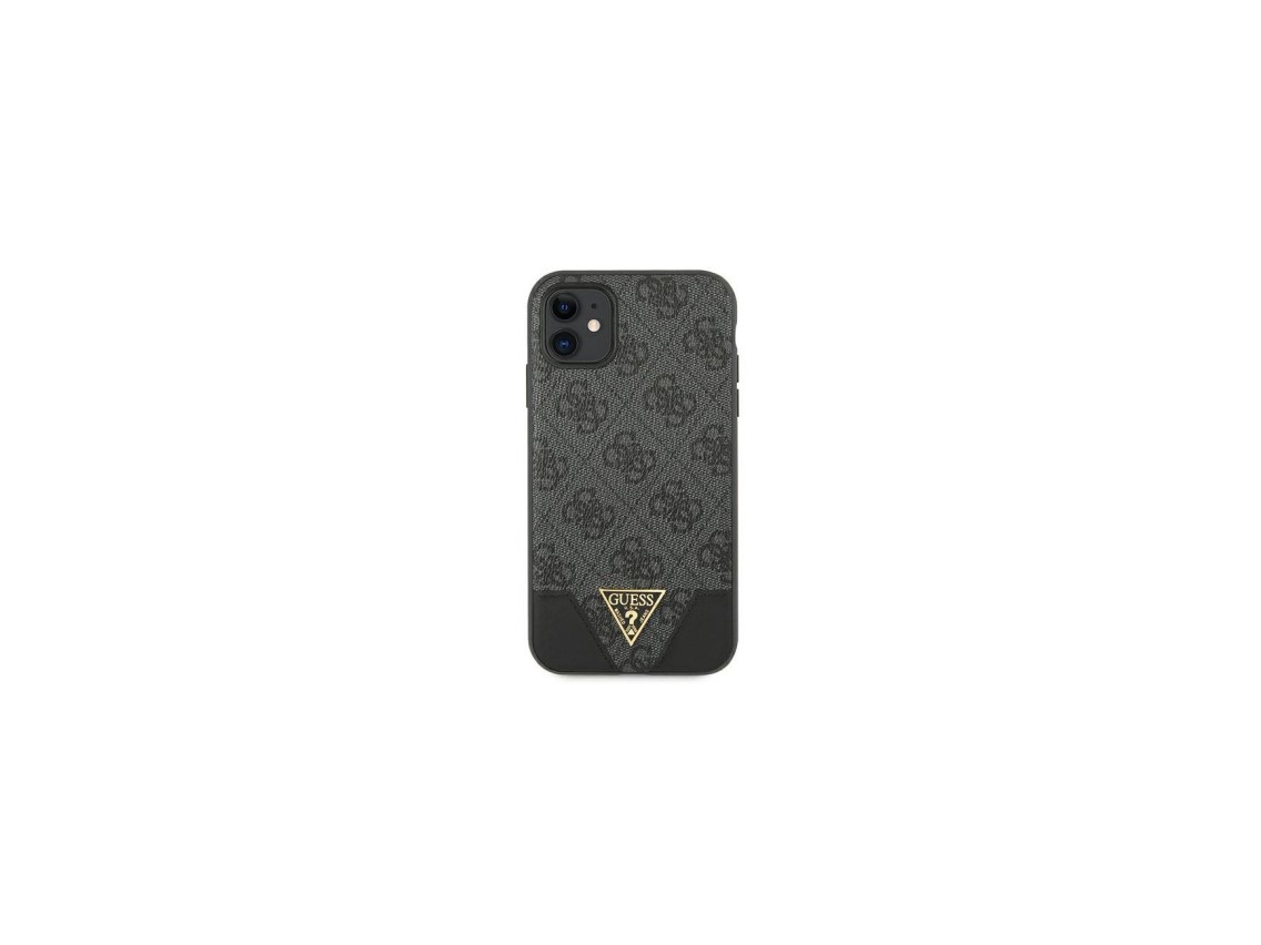 Guess 4G Triangle Collection case for iPhone 11 6.1" / Xr - gray