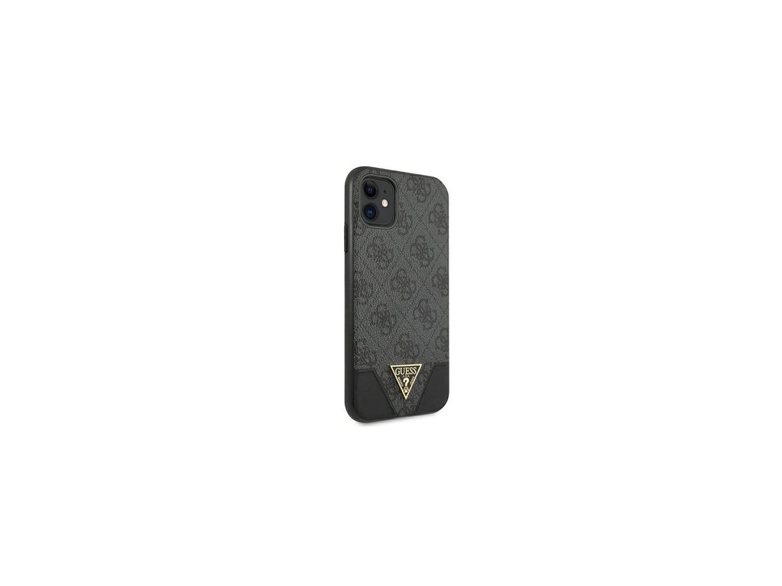 Guess 4G Triangle Collection case for iPhone 11 6.1" / Xr - gray
