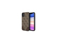 Funda Guess 4G Triangle Collection para iPhone 11 6.1" / Xr 6.1" - marrón Funda Guess 4G Triangle Collection para iPhone 11 6.1" / Xr 6.1" - marrón