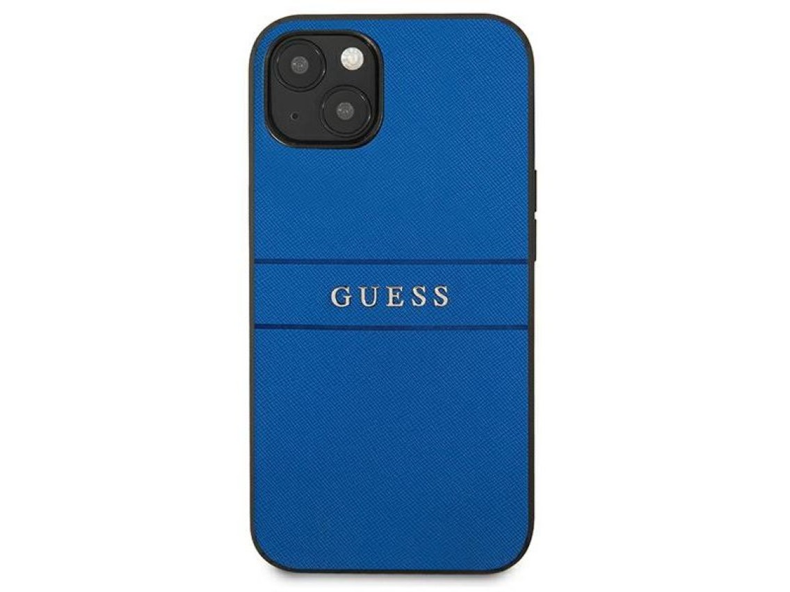 Capa Guess Saffiano com al�a para iPhone 13 mini 5.4" - Azul