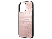 Guess Croco Strap Collection iPhone 13 Pro / 13 6.1" Case - Pink Guess Croco Strap Collection iPhone 13 Pro / 13 6.1" Case - Pink