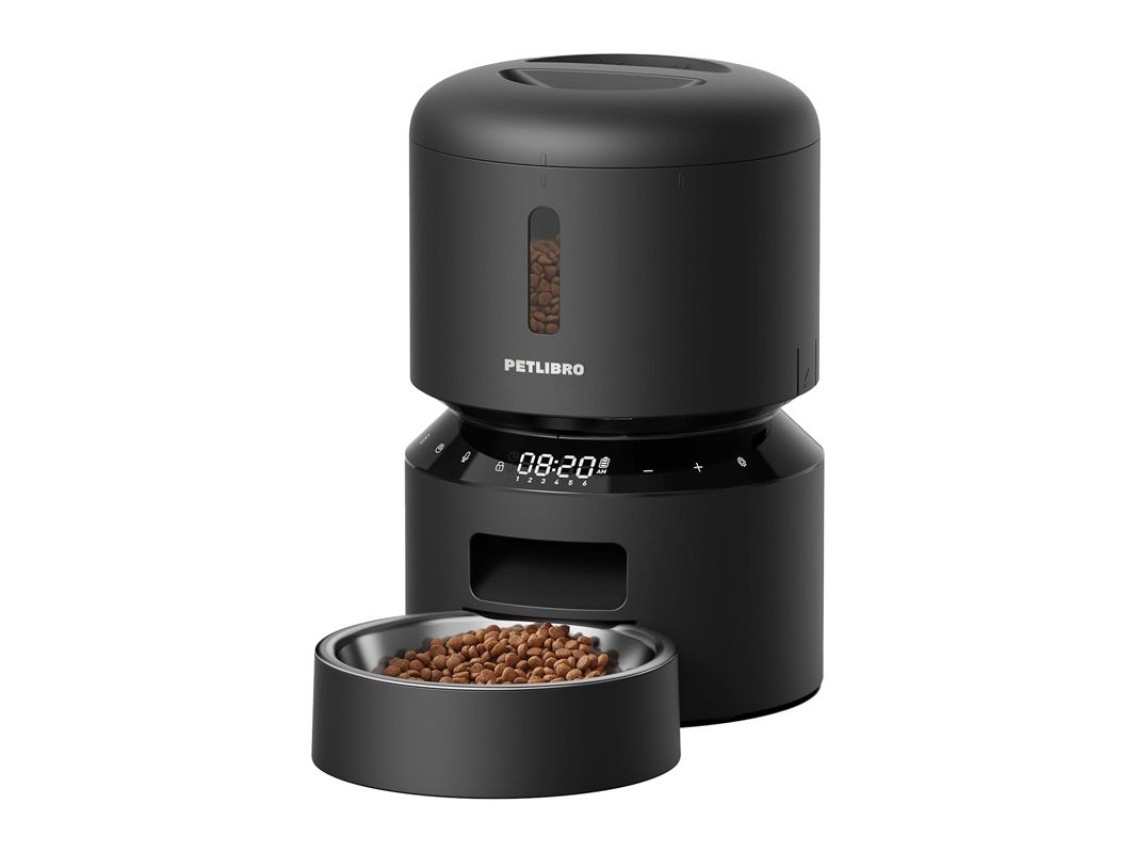 Dispensador de ração para animais de estimação PETLIBRO Granary 3L (Preto)