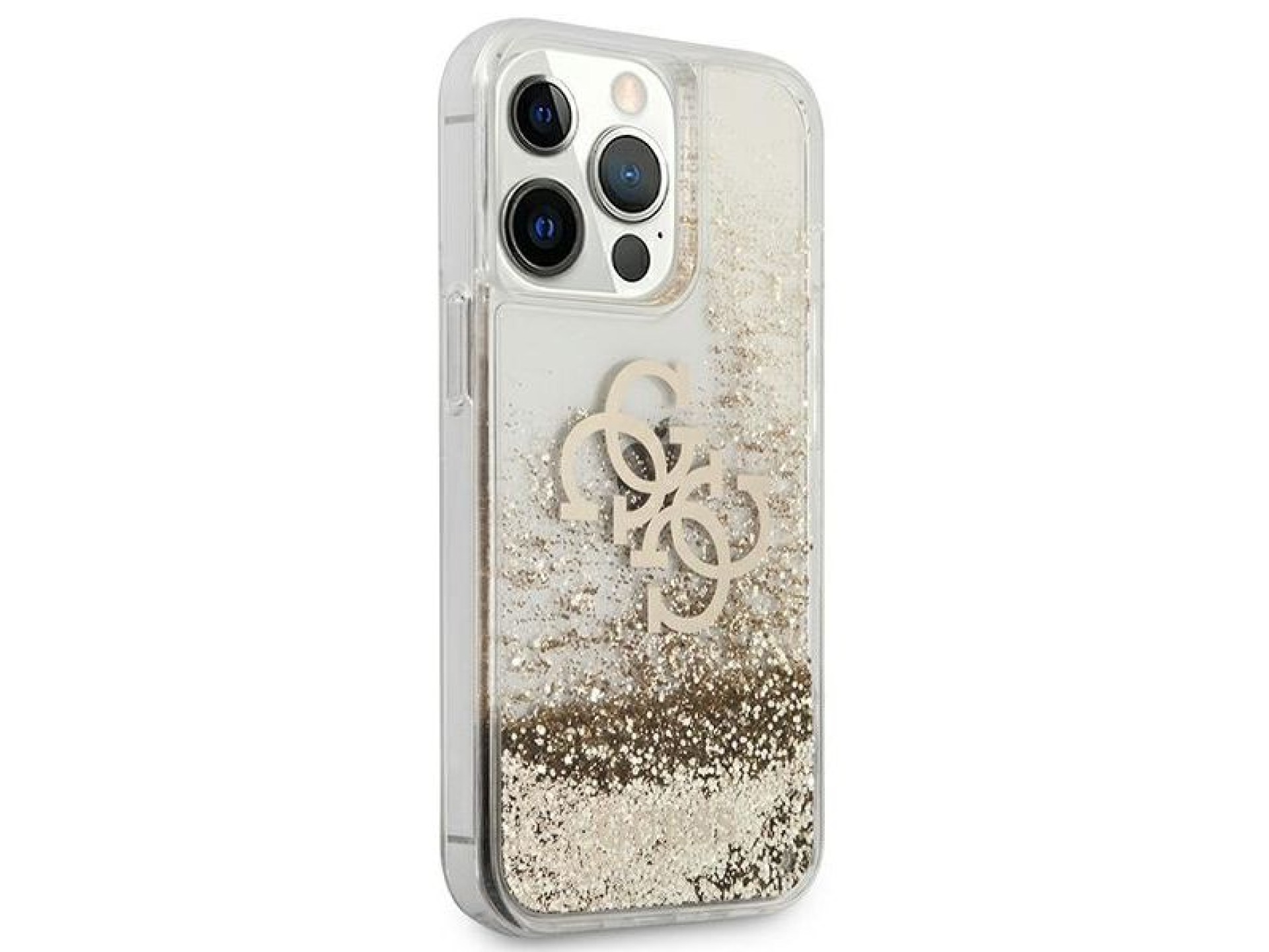 Capa Guess 4G Big Liquid Glitter para iPhone 13 Pro Max 6.7