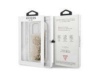 Capa Guess 4G Big Liquid Glitter para iPhone 13 Pro Max 6.7" - dourada Capa Guess 4G Big Liquid Glitter para iPhone 13 Pro Max 6.7" - dourada