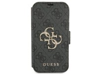 Guess GUBKP13X4GMGGR iPhone 13 Pro Max 6.7" cinza/cinza livro 4G Big Metal Logo