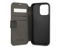 Guess GUBKP13X4GMGGR iPhone 13 Pro Max 6.7" cinza/cinza livro 4G Big Metal Logo