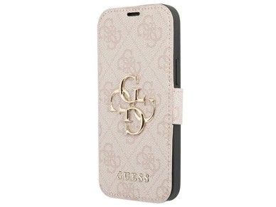 Guess GUBKP13X4GMGPI iPhone 13 Pro Max 6.7" pink/pink book 4G Big Metal Logo Guess GUBKP13X4GMGPI iPhone 13 Pro Max 6.7" pink/pink book 4G Big Metal Logo