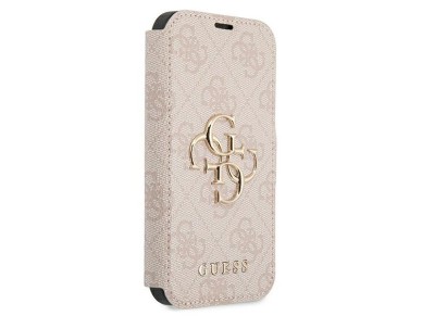 Guess GUBKP13X4GMGPI iPhone 13 Pro Max 6.7" pink/pink book 4G Big Metal Logo Guess GUBKP13X4GMGPI iPhone 13 Pro Max 6.7" pink/pink book 4G Big Metal Logo