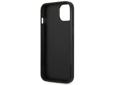 Guess SaffianoTriangle Logo case for iPhone 13 / 14 / 15 6.1" - silver Guess SaffianoTriangle Logo case for iPhone 13 / 14 / 15 6.1" - silver
