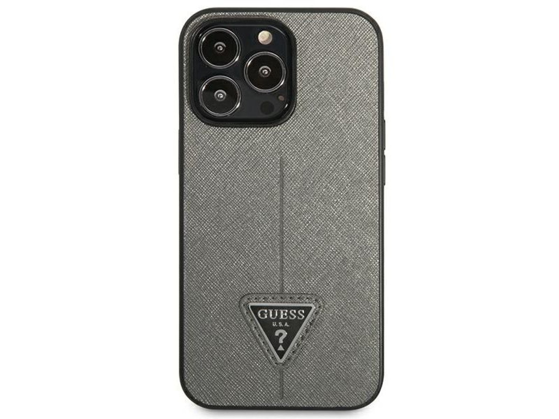 Guess Saffiano Triangle Logo case for iPhone 13 Pro / 13 6.1