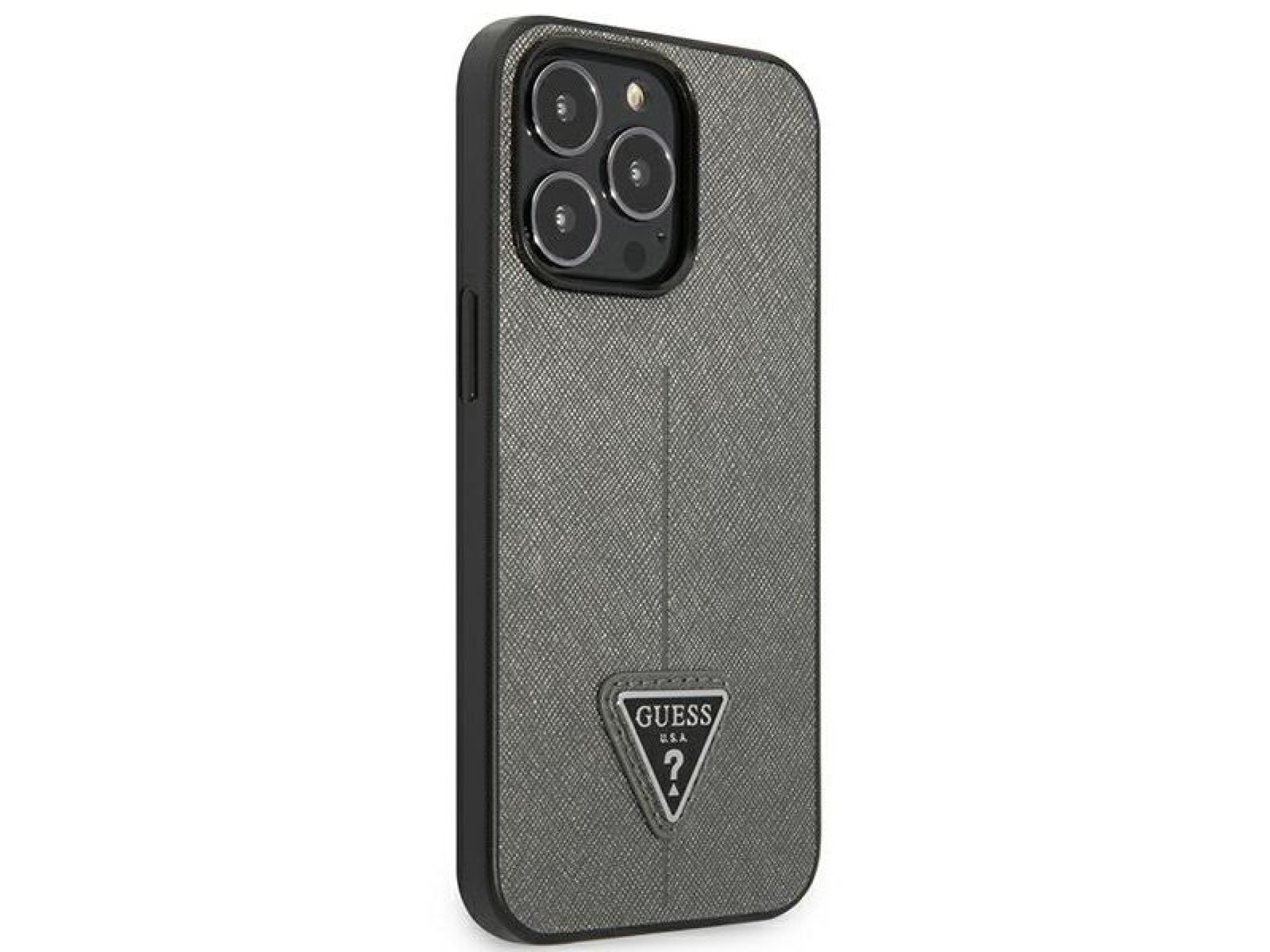 Guess Saffiano Triangle Logo case for iPhone 13 Pro / 13 6.1