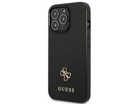 Guess Saffiano 4G Small Metal Logo case for iPhone 13 Pro / 13 6.1" - black