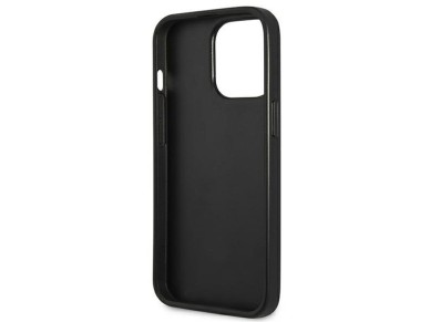 Guess Saffiano 4G Small Metal Logo case for iPhone 13 Pro / 13 6.1" - black Guess Saffiano 4G Small Metal Logo case for iPhone 13 Pro / 13 6.1" - black