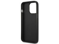 Guess Saffiano 4G Small Metal Logo case for iPhone 13 Pro / 13 6.1" - black