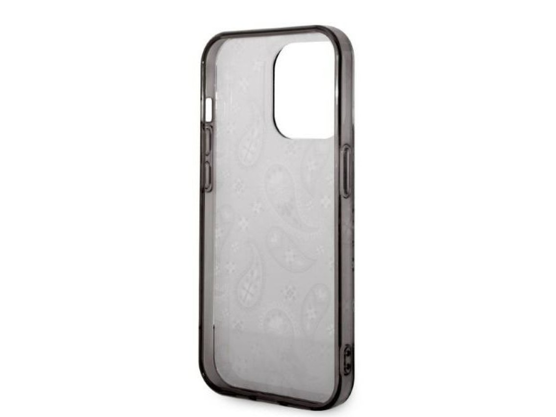 Funda Guess Bandana Paisley para iPhone 14 Pro Max de 6,7" - Negra