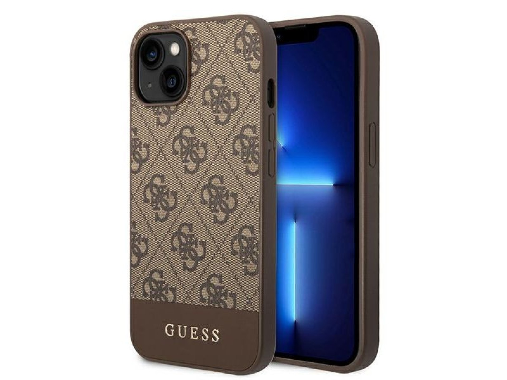 Guess 4G Stripe Collection Case for iPhone 14 Plus / 15 Plus 6.7