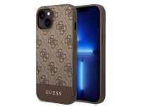 Guess 4G Stripe Collection Case for iPhone 14 Plus / 15 Plus 6.7" - Brown Guess 4G Stripe Collection Case for iPhone 14 Plus / 15 Plus 6.7" - Brown