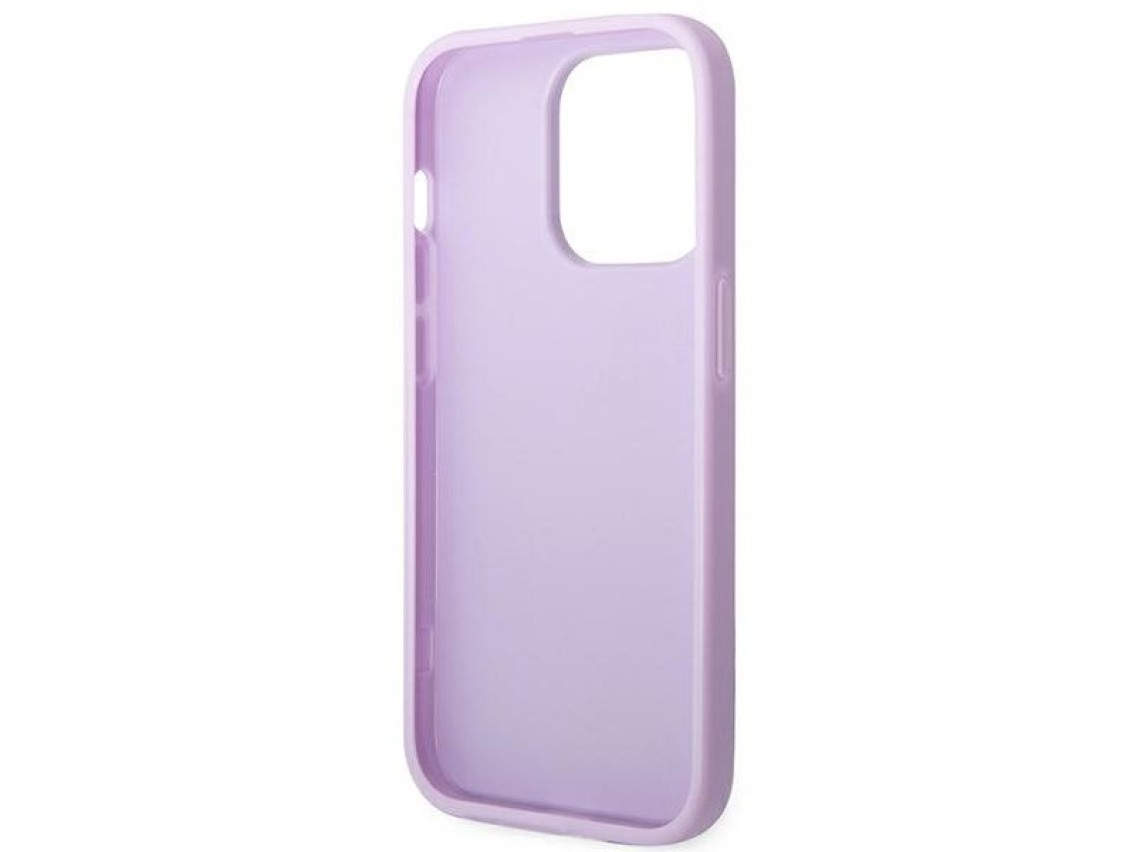 Capa Guess Saffiano com alça para iPhone 14 Pro Max 6.7" - Roxa