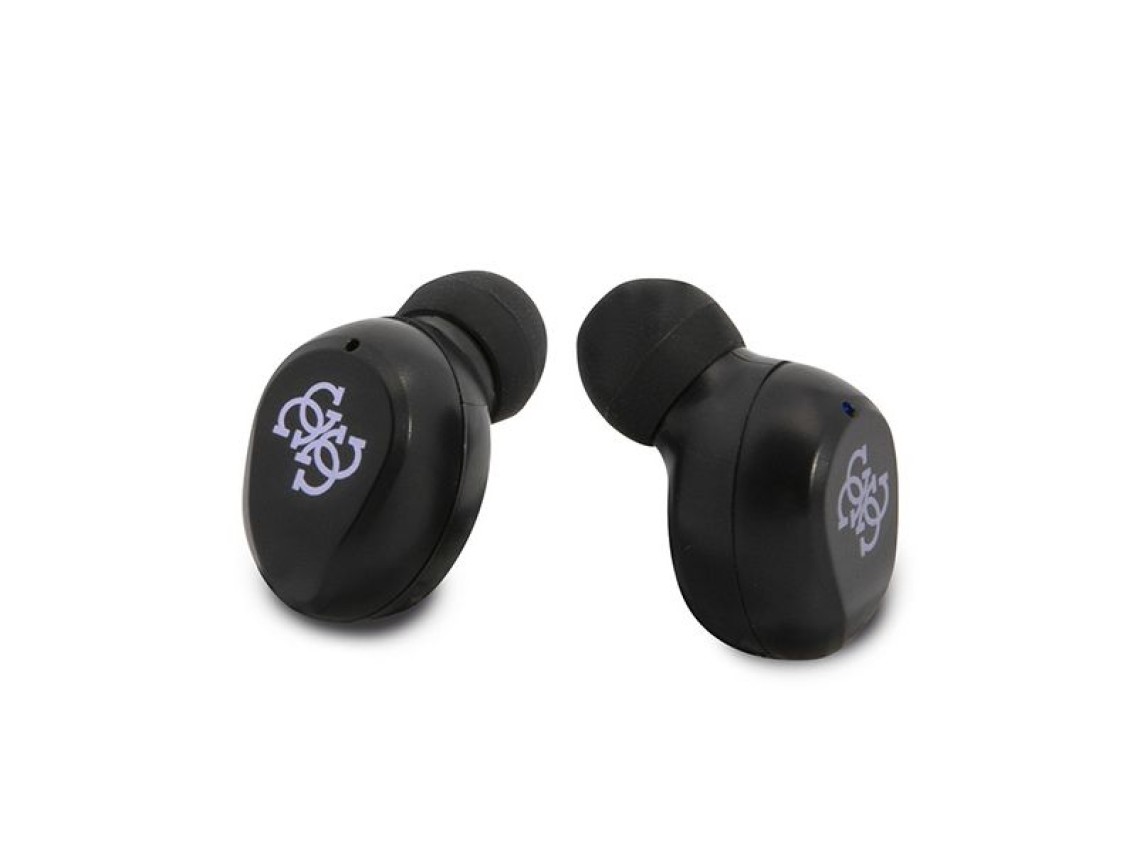 Guess GUTWST31EU TWS Bluetooth headphones + docking station purple/purple