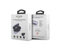 Guess GUTWST31EU TWS Bluetooth headphones + docking station purple/purple Guess GUTWST31EU TWS Bluetooth headphones + docking station purple/purple