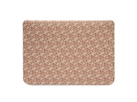 Capa Guess GCube Stripes para laptop de 16" - marrom