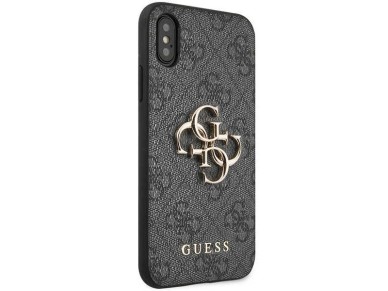 Guess 4G Big Metal Logo iPhone X/XS Case - Gray Guess 4G Big Metal Logo iPhone X/XS Case - Gray