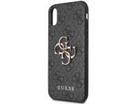 Guess 4G Big Metal Logo iPhone X/XS Case - Gray Guess 4G Big Metal Logo iPhone X/XS Case - Gray