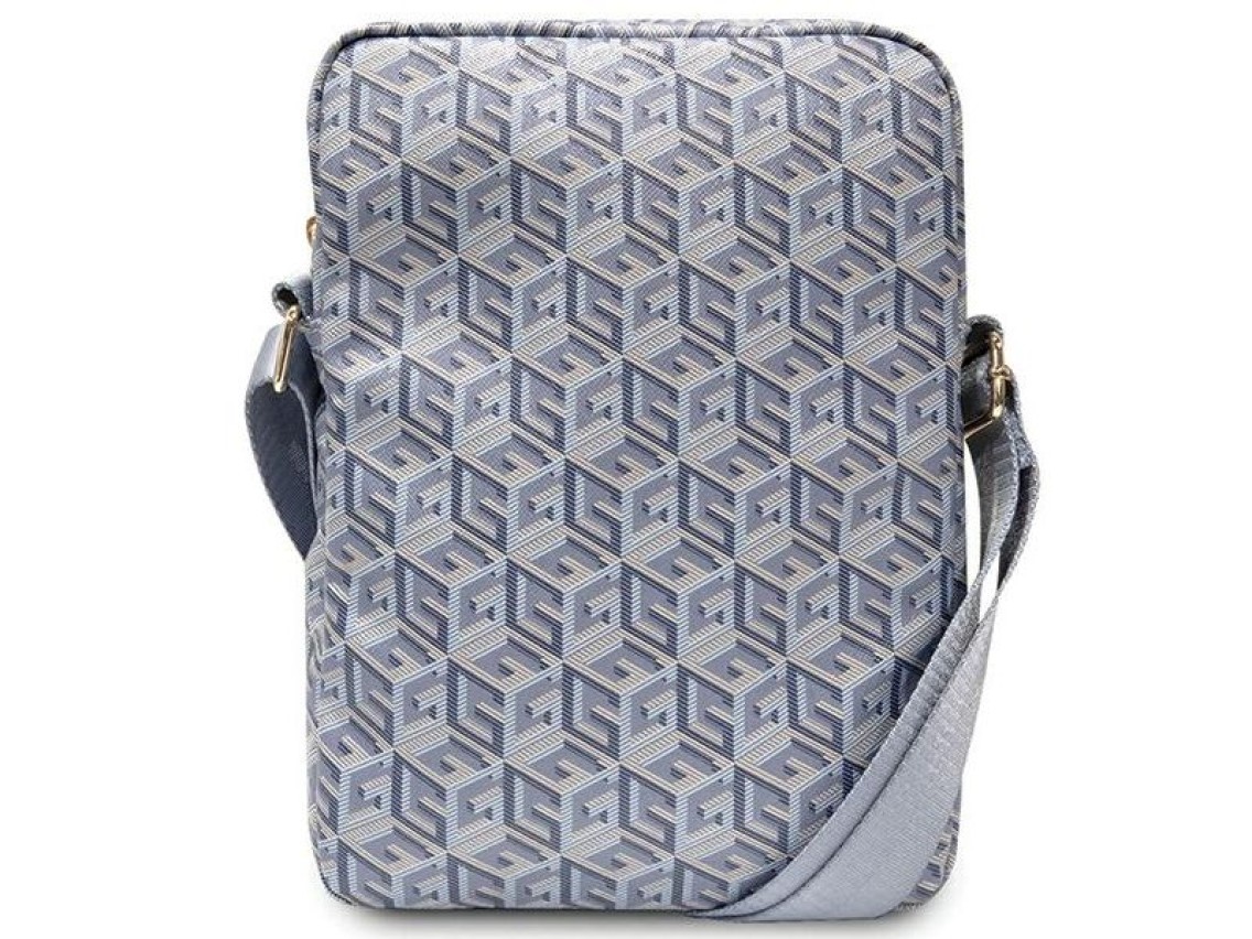 Bolsa para tablet Guess GCube Stripe para tablets de 10 polegadas - azul